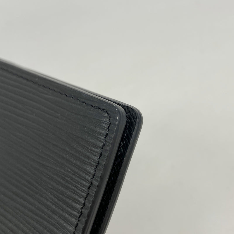 【6ib1835】ルイヴィトン カードケース エピ オーガナイザードゥポッシュ M60642 ノワール【中古】メンズ レディース ユニセックス