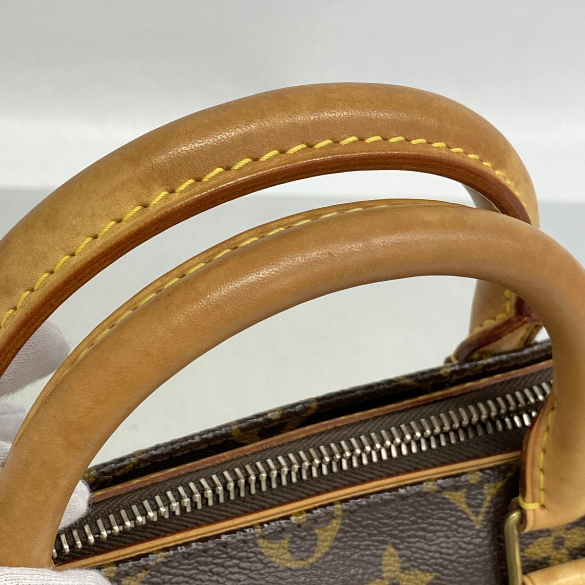 【6ib1838】ルイヴィトン ハンドバッグ モノグラム ポパンクール M40009 ブラウン【中古】レディース