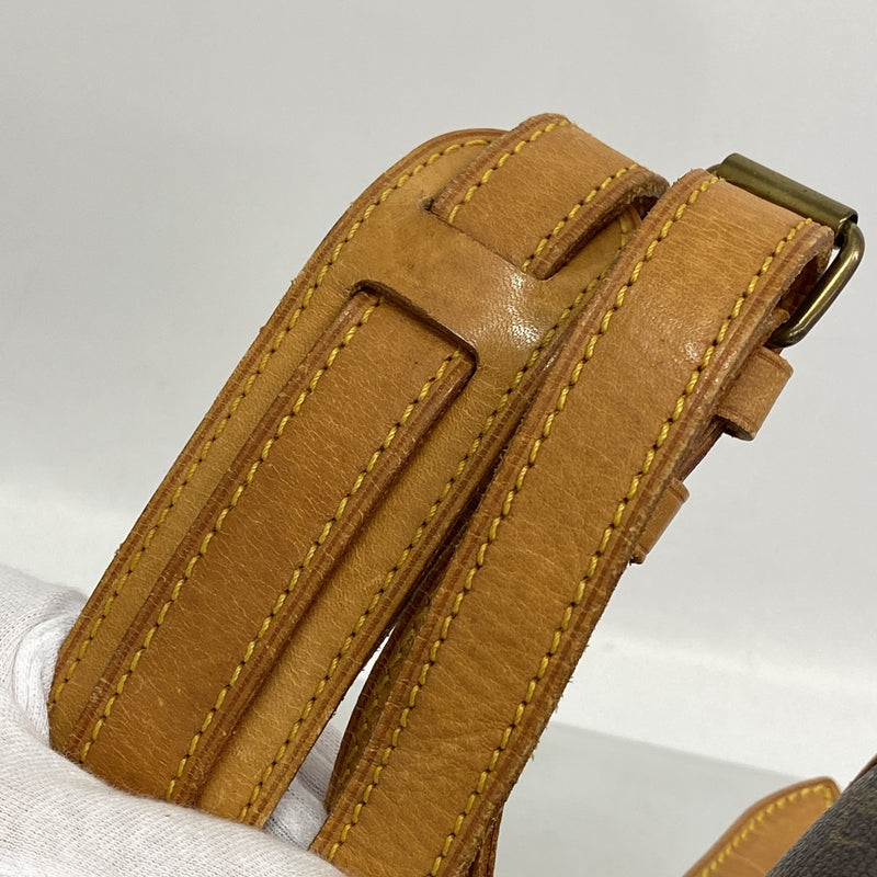 【6ib1839】ルイヴィトン ショルダーバッグ モノグラム ジベシエールMM M42247 ブラウン【中古】レディース