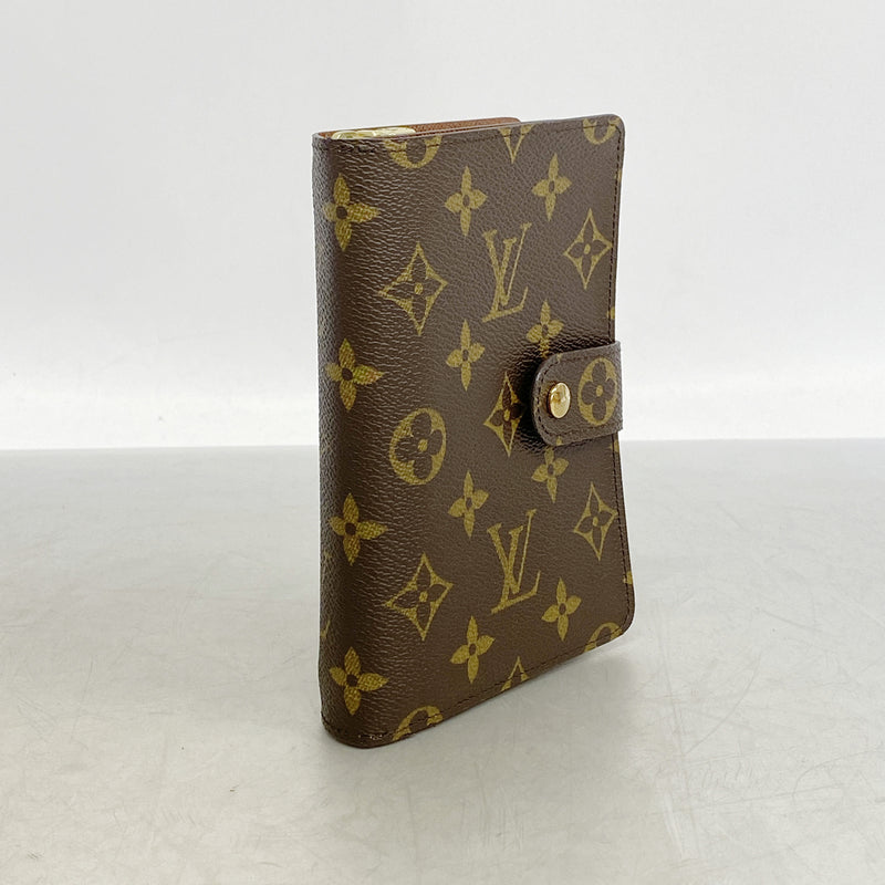 【6ib1847】ルイヴィトン 財布 モノグラム ポルトパピエジップ M61207 ブラウン【中古】レディース