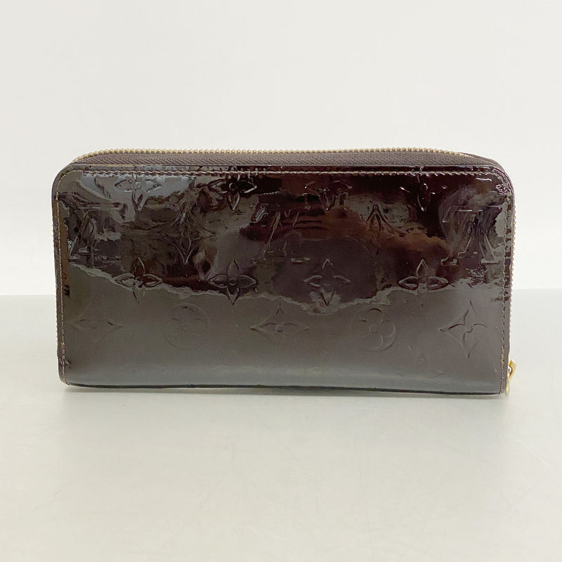 【6ib1848】ルイヴィトン 長財布 ヴェルニ ジッピーウォレット M90416 アマラント【中古】レディース