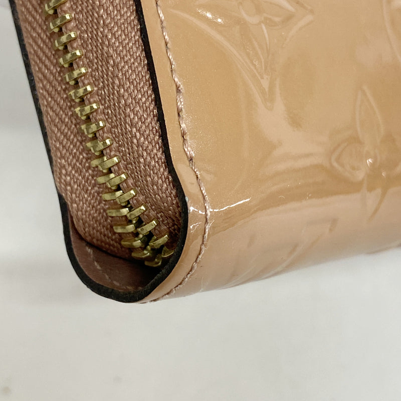 【6ib1849】ルイヴィトン 長財布 ヴェルニ ジッピーウォレット M91599 ローズヴェルール【中古】レディース