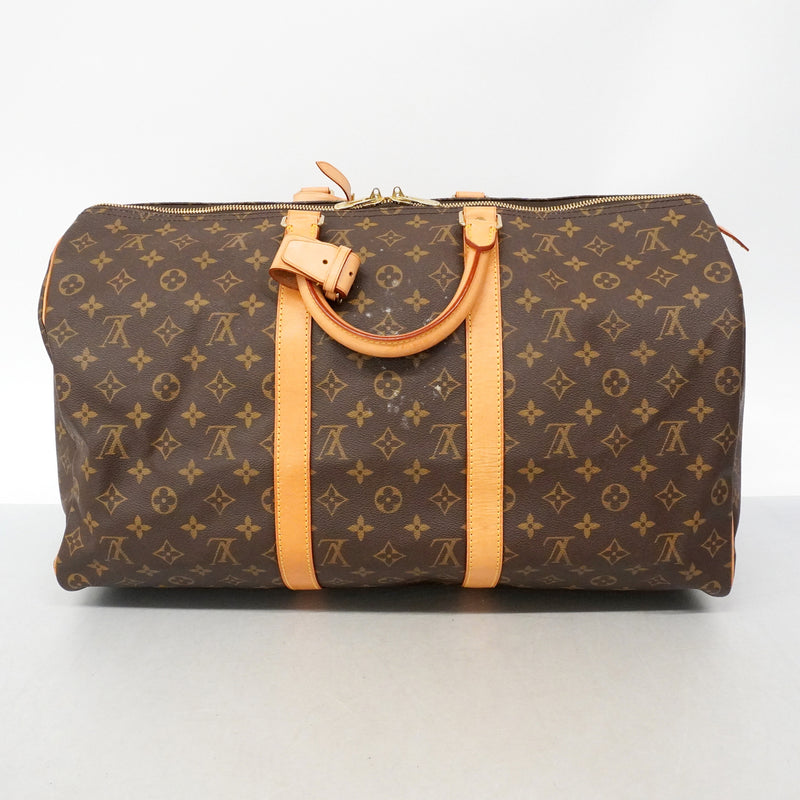 【6ib1852】ルイヴィトン ボストンバッグ モノグラム キーポル50 M41426 ブラウン【中古】メンズ レディース ユニセックス