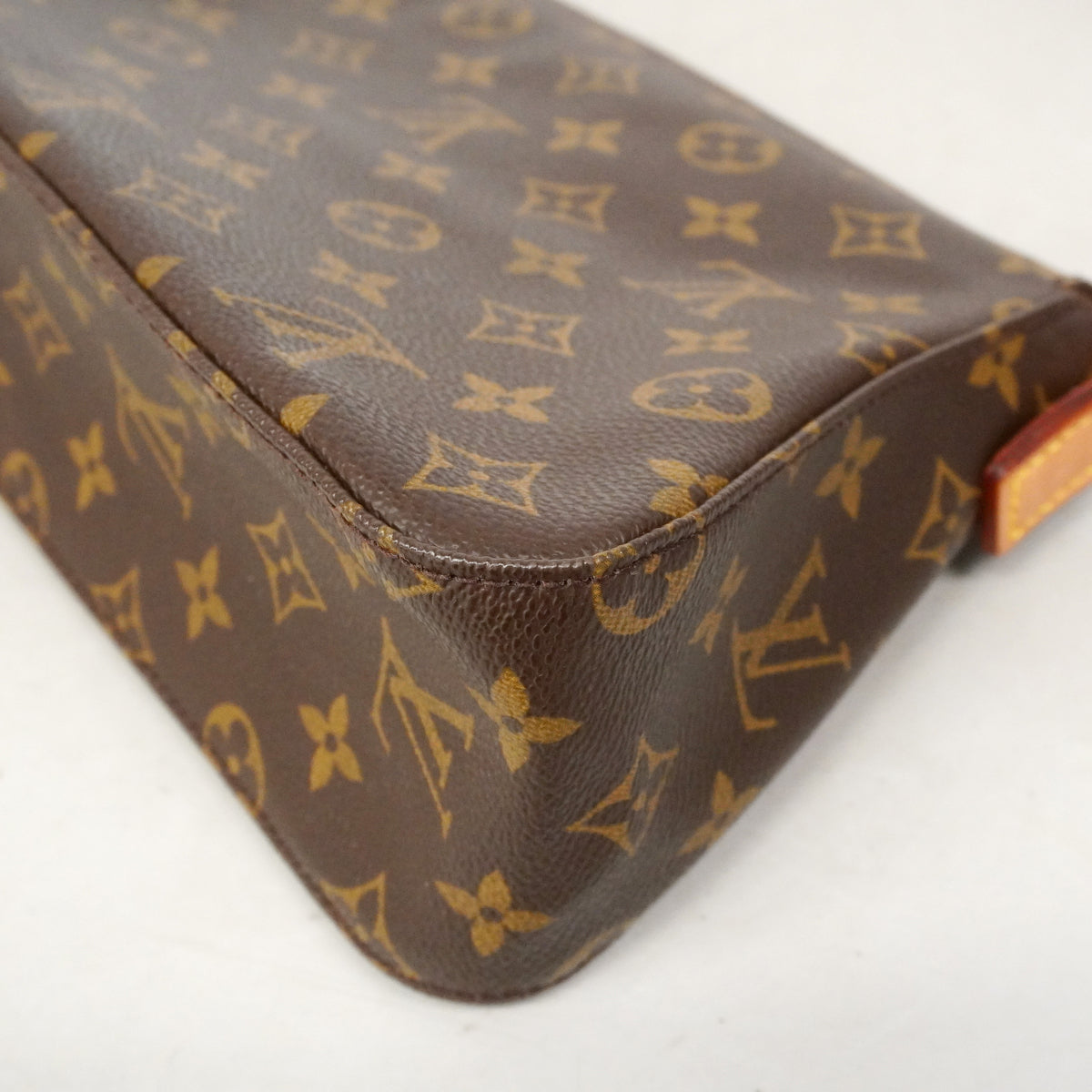 【6ib1855】ルイヴィトン ショルダーバッグ モノグラム ミニルーピング M51147 ブラウン【中古】レディース