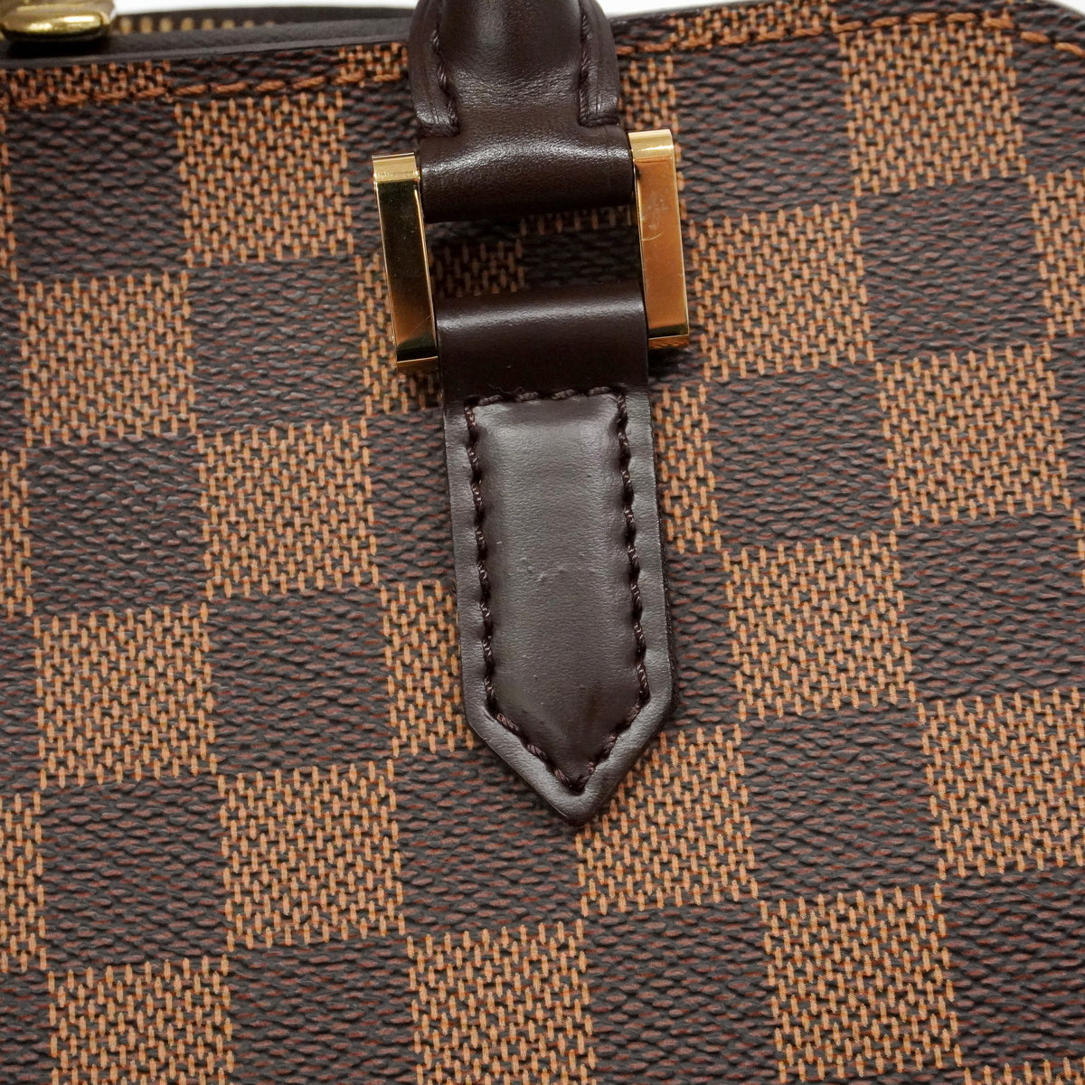 【6ib1856】ルイヴィトン ハンドバッグ ダミエ トリアナ N51155 エベヌ【中古】レディース