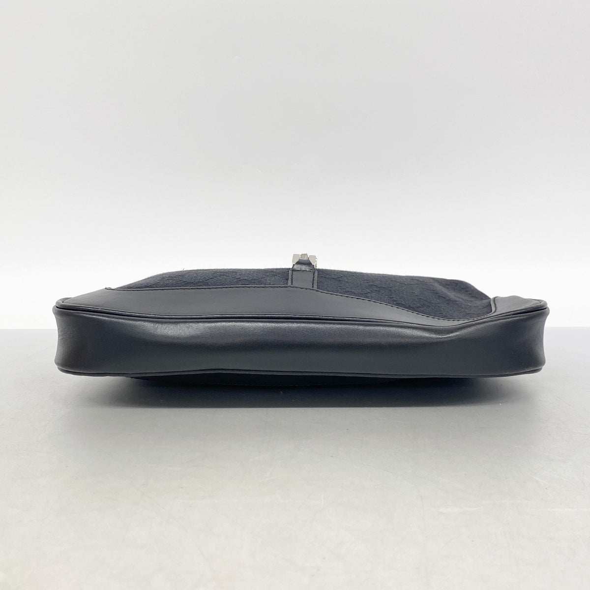【6ib1862】グッチ ショルダーバッグ GGキャンバス/ジャッキー 001 4032 キャンバス ブラック シルバー金具【中古】レディース