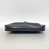 【6ib1862】グッチ ショルダーバッグ GGキャンバス/ジャッキー 001 4032 キャンバス ブラック シルバー金具【中古】レディース