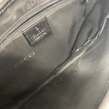 【6ib1862】グッチ ショルダーバッグ GGキャンバス/ジャッキー 001 4032 キャンバス ブラック シルバー金具【中古】レディース