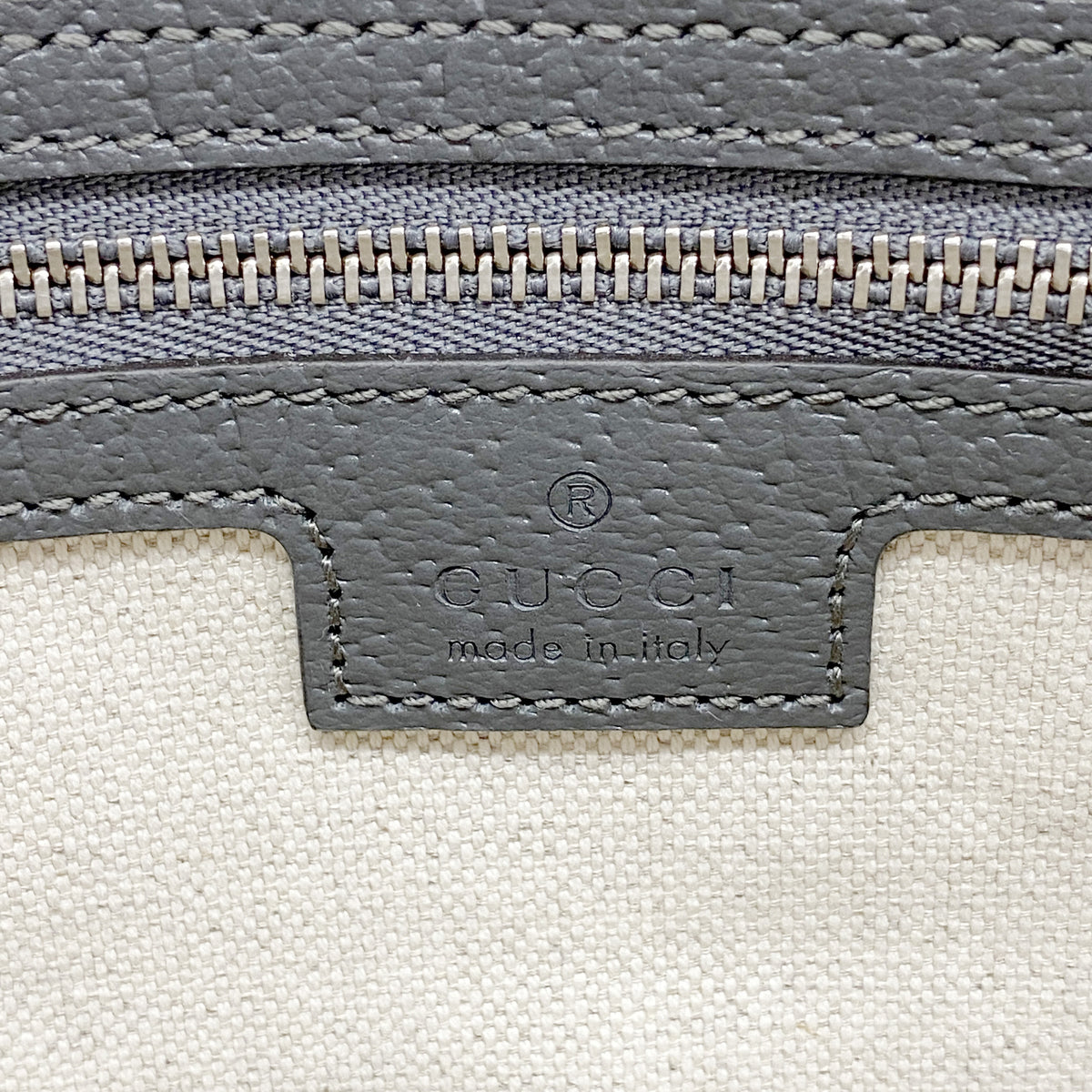 【6ib1873】グッチ ショルダーバッグ オフィディア 699439 PVC グレー シルバー金具【中古】メンズ