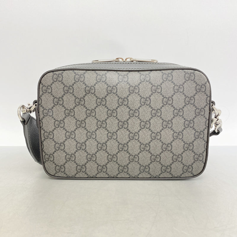 【6ib1873】グッチ ショルダーバッグ オフィディア 699439 PVC グレー シルバー金具【中古】メンズ