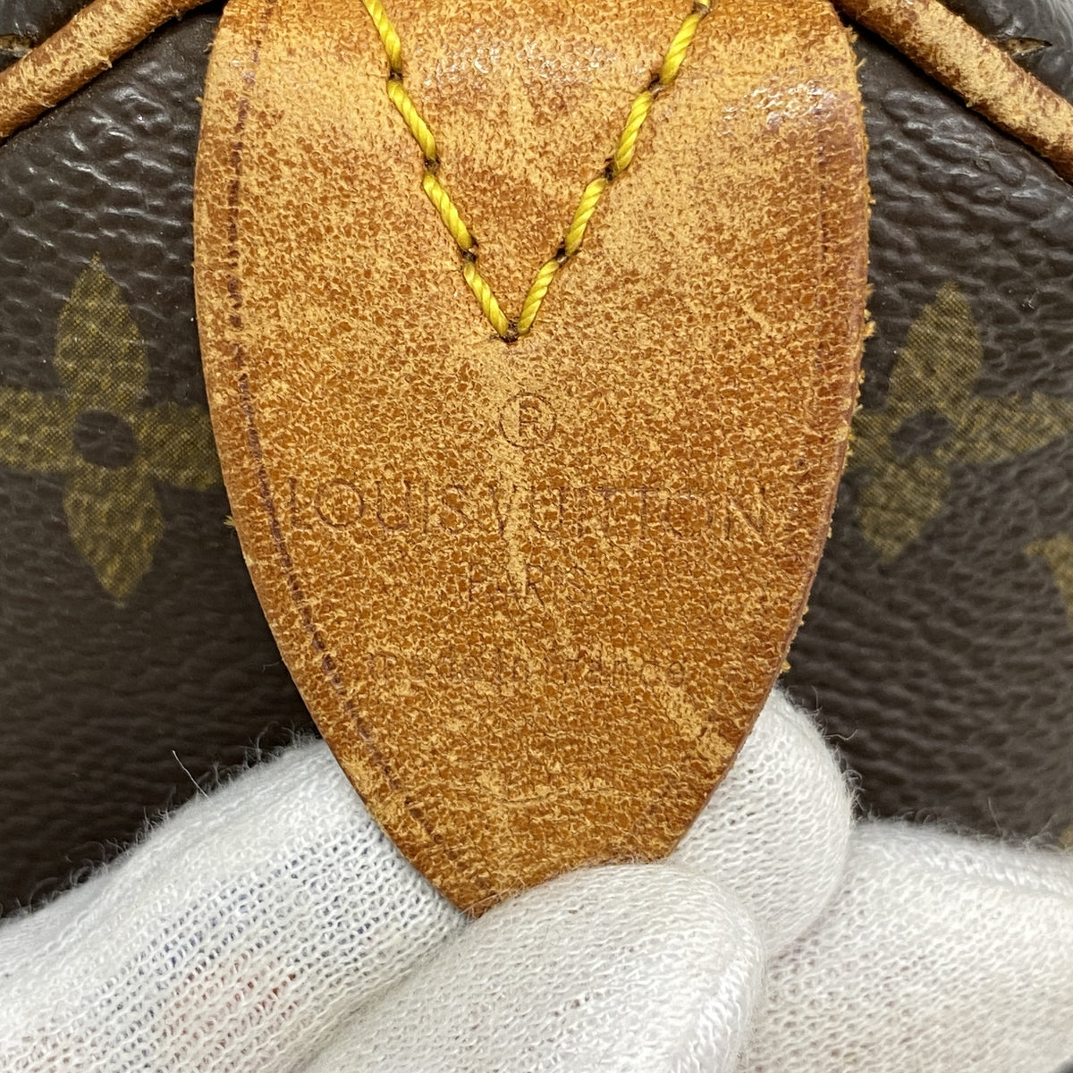 【6ib1877】ルイヴィトン ハンドバッグ モノグラム スピーディ25 M41109 ブラウン【中古】レディース