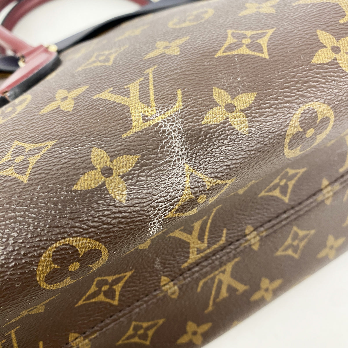 【6ib1883】ルイヴィトン ハンドバッグ モノグラム テュイルリートート M43439 マリーヌボルドー 2wayバッグ【中古】レディース