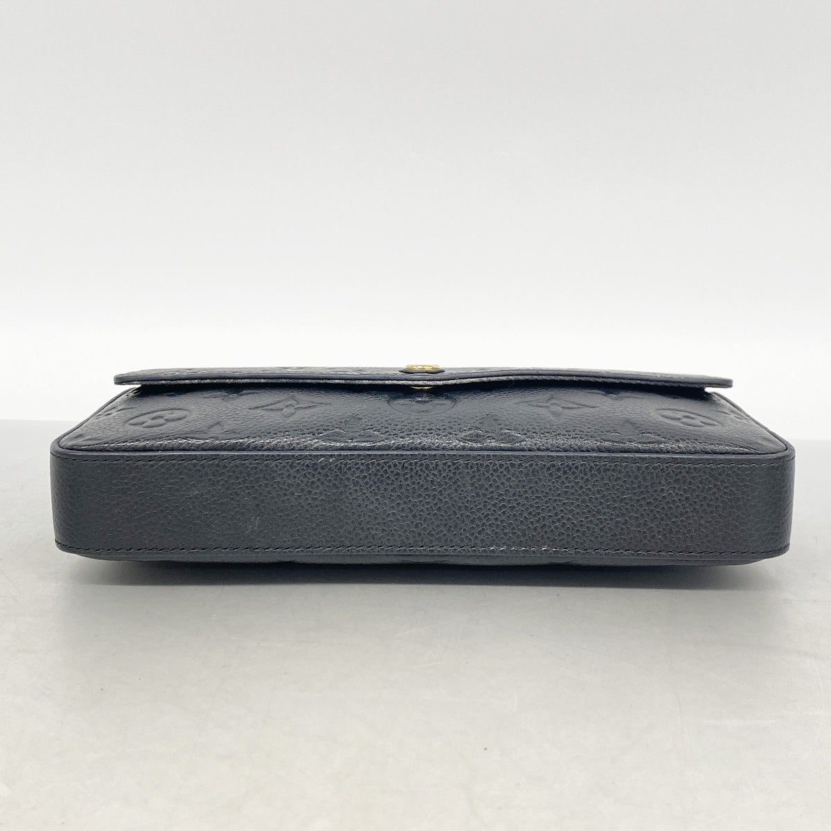 【6ib1889】ルイヴィトン ショルダーウォレット モノグラム・アンプラント ポシェットフェリシー M64064 ノワール【中古】レディース