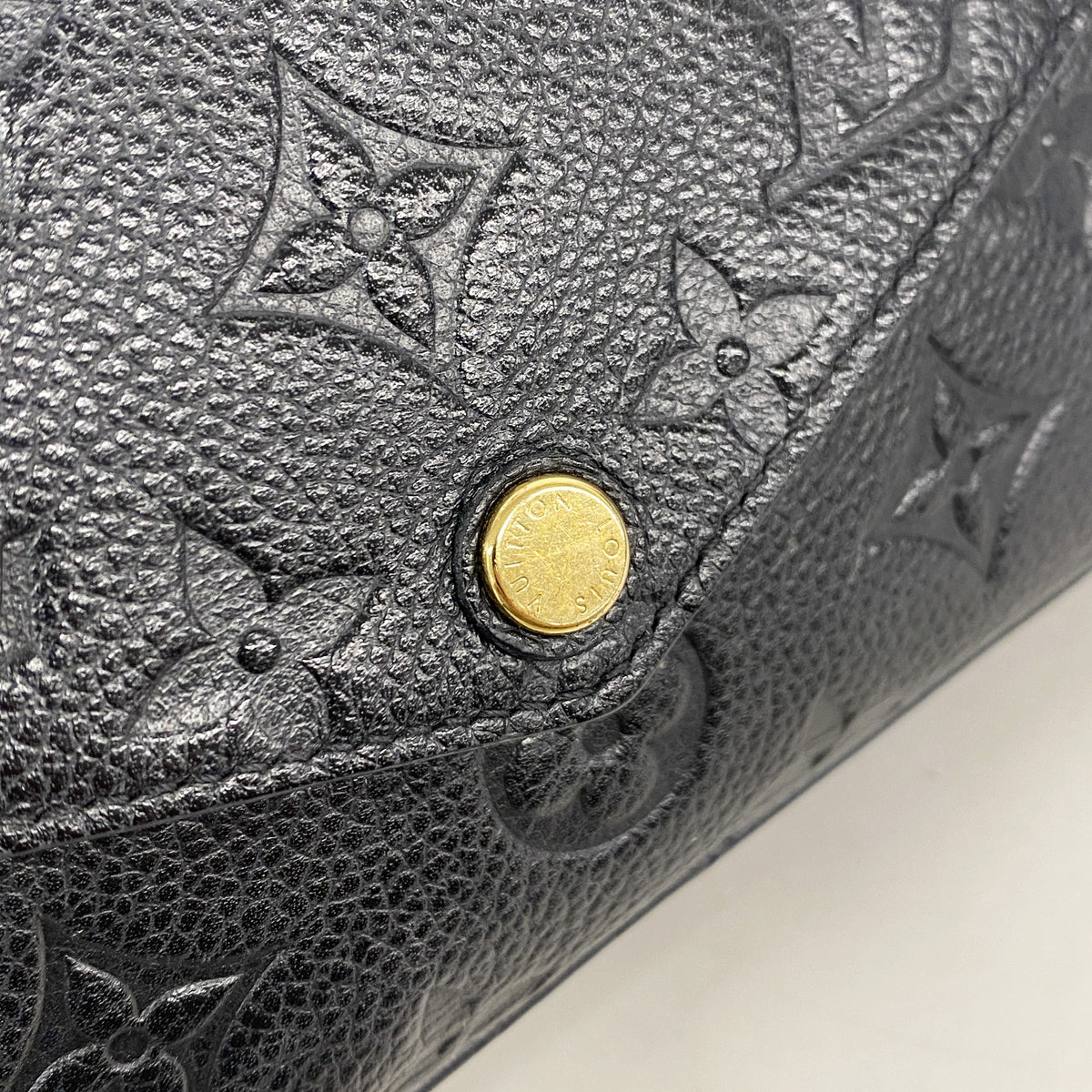 【6ib1889】ルイヴィトン ショルダーウォレット モノグラム・アンプラント ポシェットフェリシー M64064 ノワール【中古】レディース