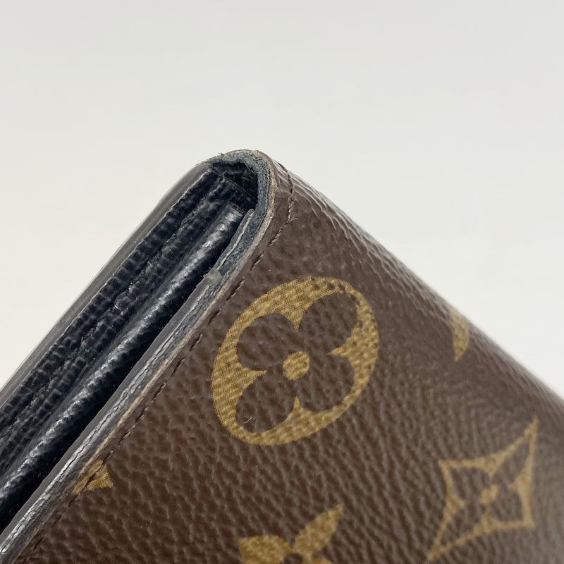 【6ib1890】ルイヴィトン 長財布 モノグラム・ジャイアントリバース ポルトフォイユサラ M80726 ブラウン【中古】レディース