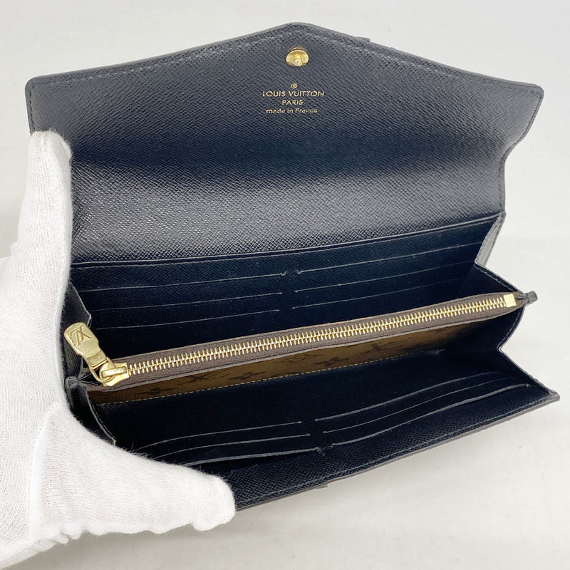 【6ib1890】ルイヴィトン 長財布 モノグラム・ジャイアントリバース ポルトフォイユサラ M80726 ブラウン【中古】レディース