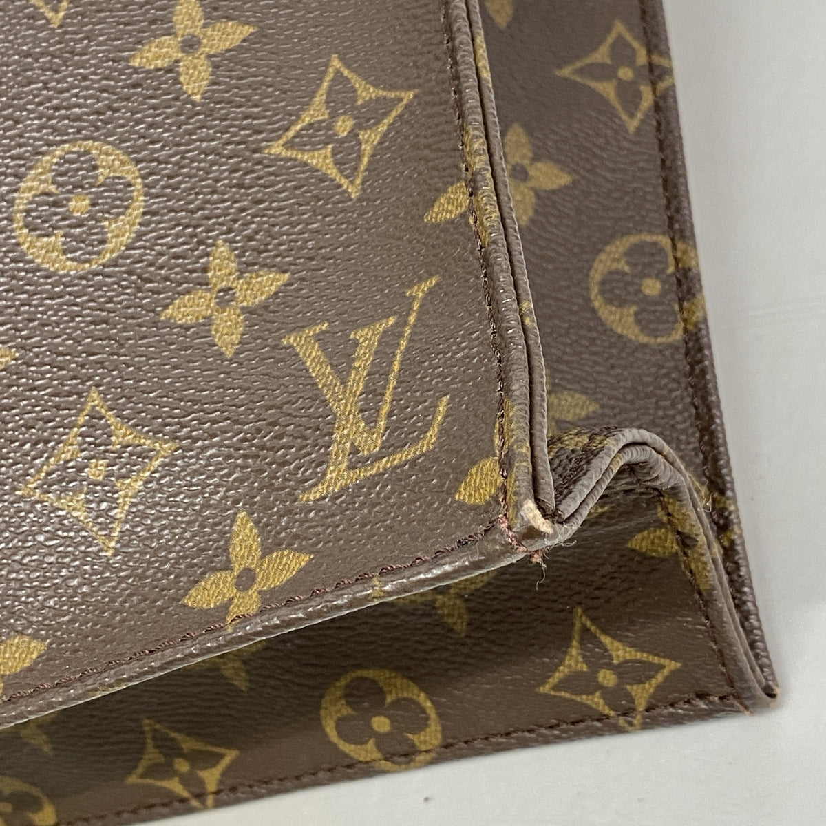 【6ib1891】ルイヴィトン トートバッグ モノグラム サックプラ M51140 ブラウン【中古】レディース