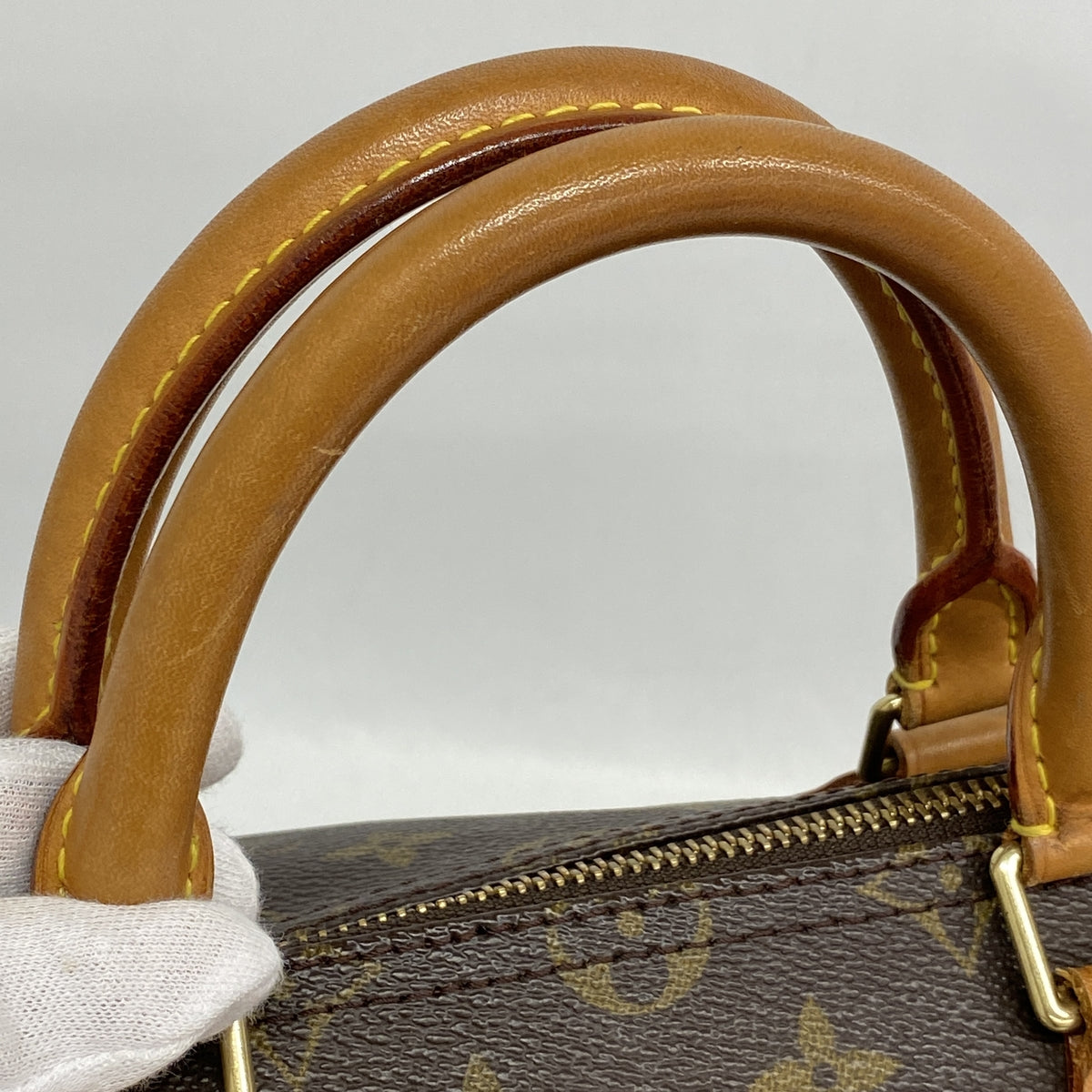 【6ib1893】ルイヴィトン ハンドバッグ モノグラム スピーディ35 M41107 ブラウン【中古】レディース