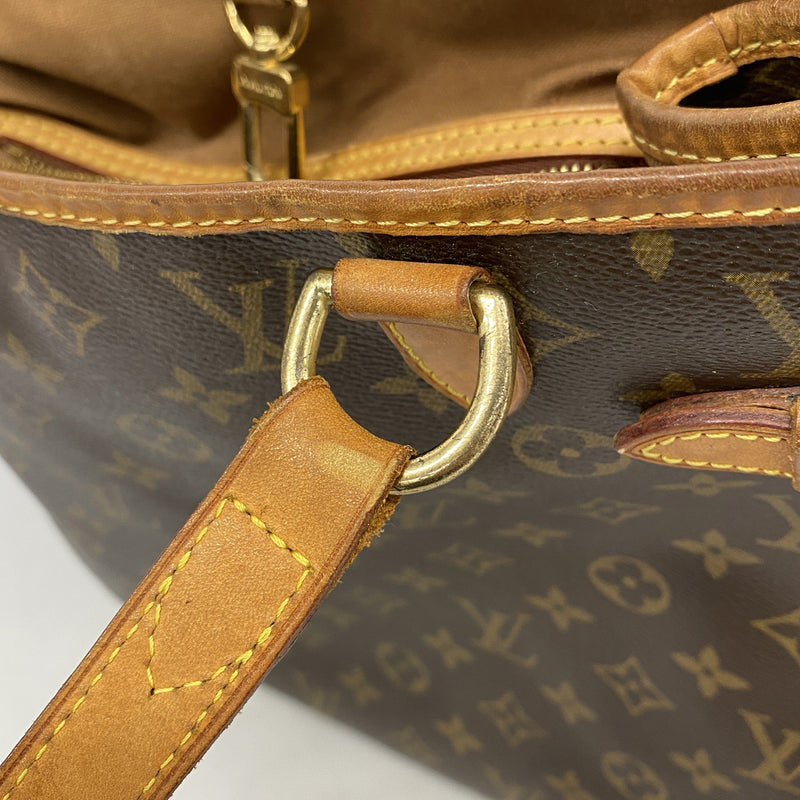 【6ib1898】ルイヴィトン トートバッグ モノグラム バティニョールヴェルティカル M51153 ブラウン【中古】レディース