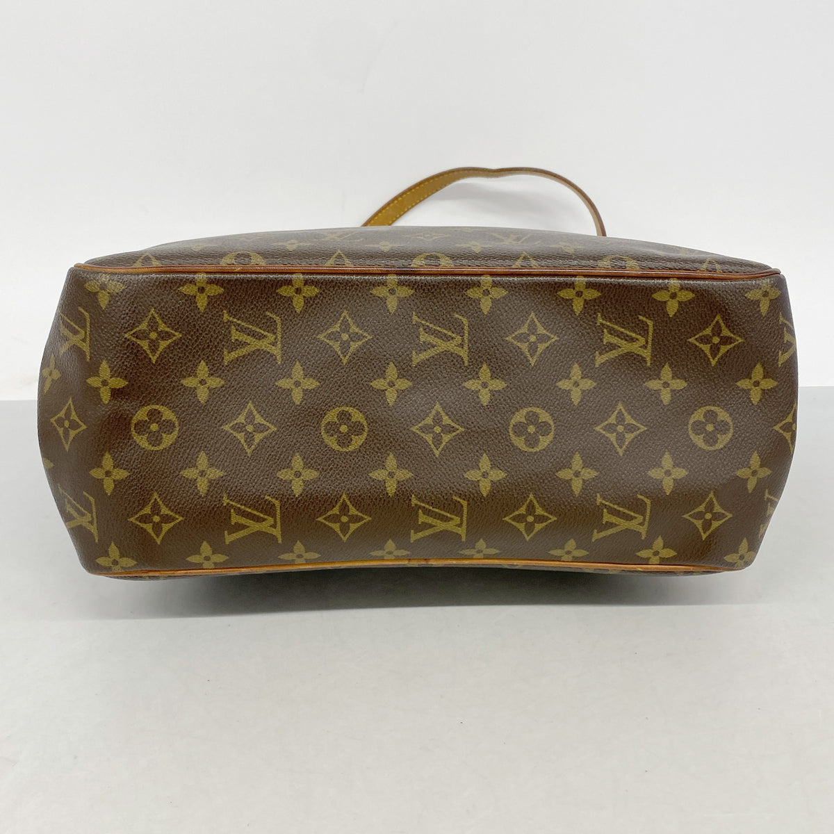 【6ib1898】ルイヴィトン トートバッグ モノグラム バティニョールヴェルティカル M51153 ブラウン【中古】レディース