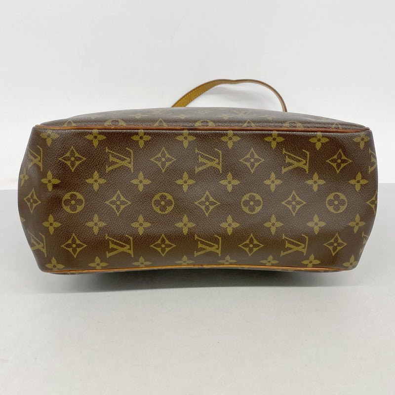 【6ib1898】ルイヴィトン トートバッグ モノグラム バティニョールヴェルティカル M51153 ブラウン【中古】レディース