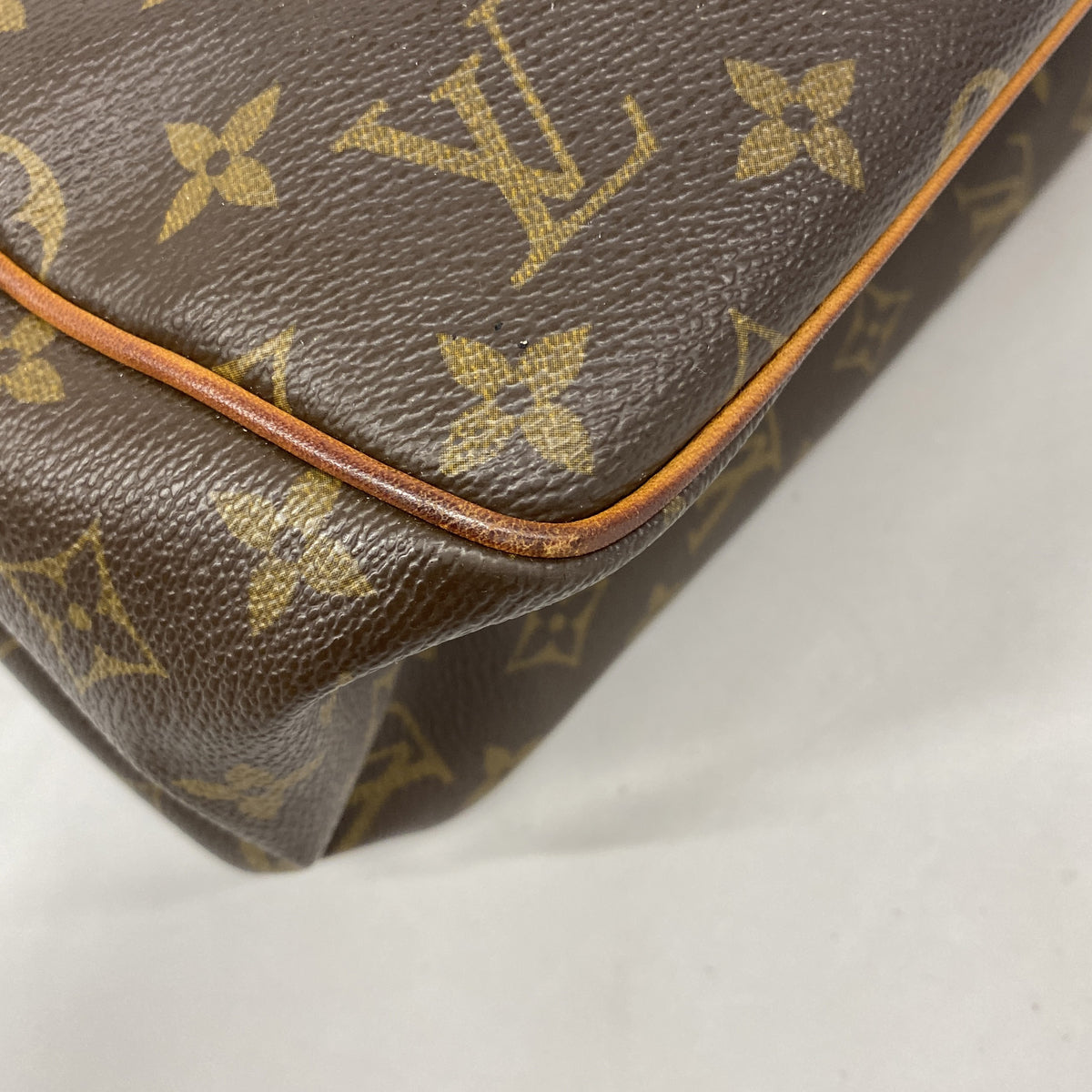【6ib1898】ルイヴィトン トートバッグ モノグラム バティニョールヴェルティカル M51153 ブラウン【中古】レディース