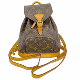 【6ib1900】ルイヴィトン リュック・デイパック モノグラム ミニモンスリ M51137 ブラウン【中古】レディース