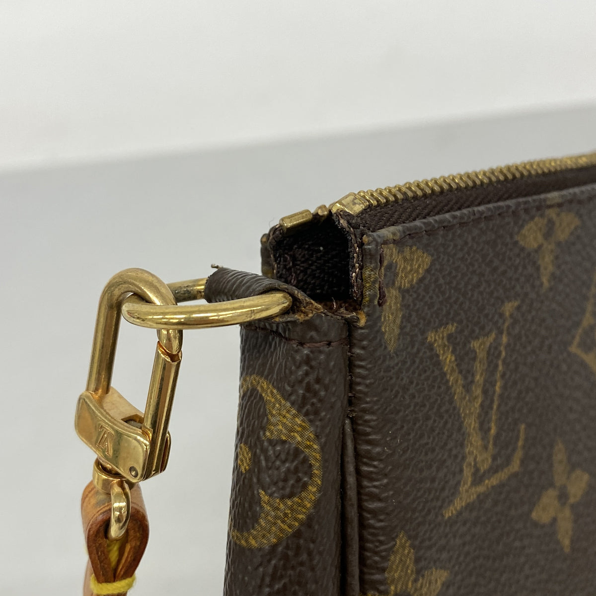 【6ib1902】ルイヴィトン ポーチ モノグラム ポシェットアクセソワール M51980 ブラウン【中古】レディース