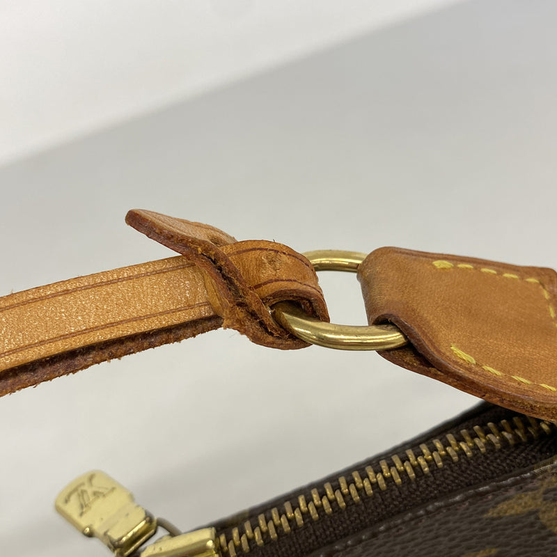 【6ib1902】ルイヴィトン ポーチ モノグラム ポシェットアクセソワール M51980 ブラウン【中古】レディース