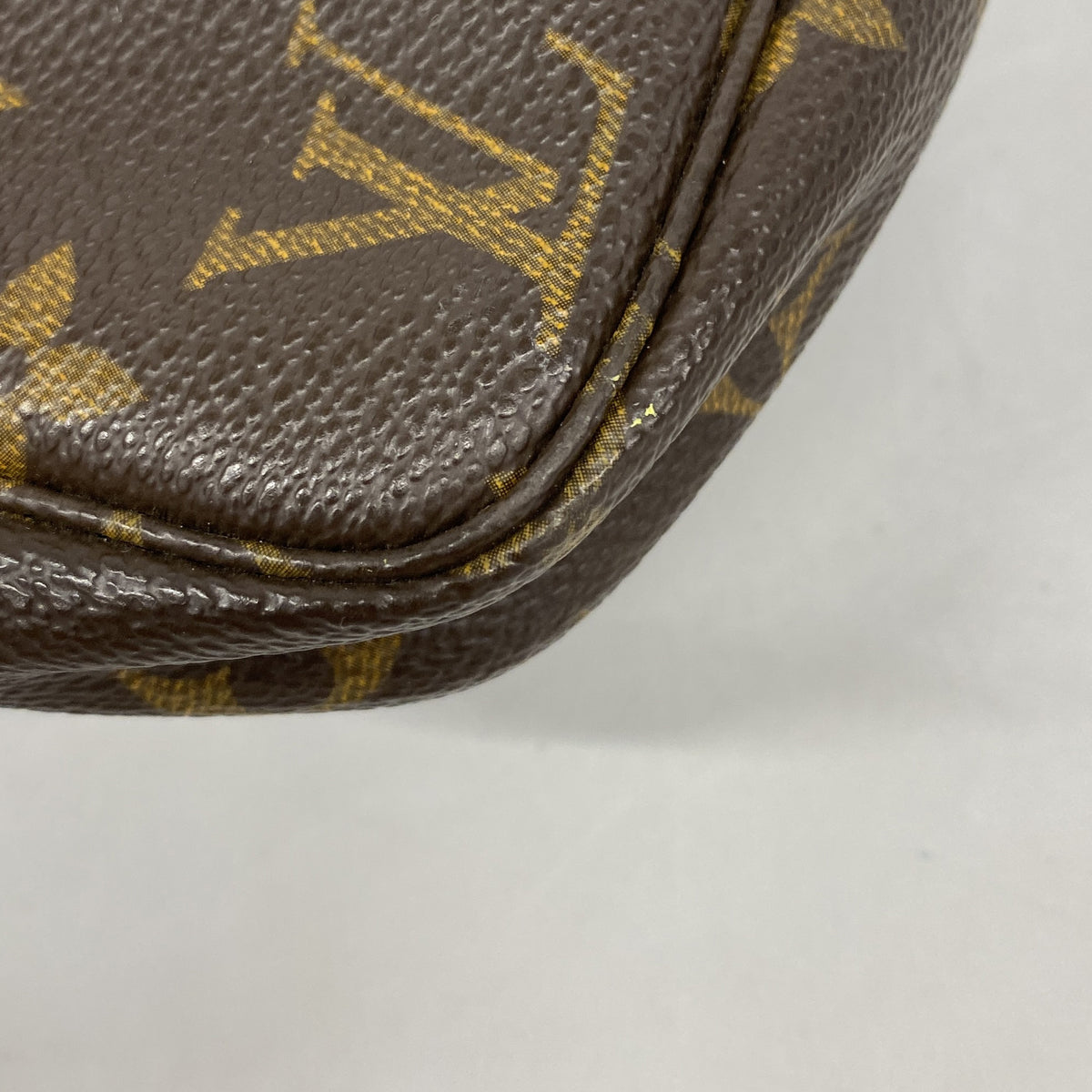 【6ib1902】ルイヴィトン ポーチ モノグラム ポシェットアクセソワール M51980 ブラウン【中古】レディース