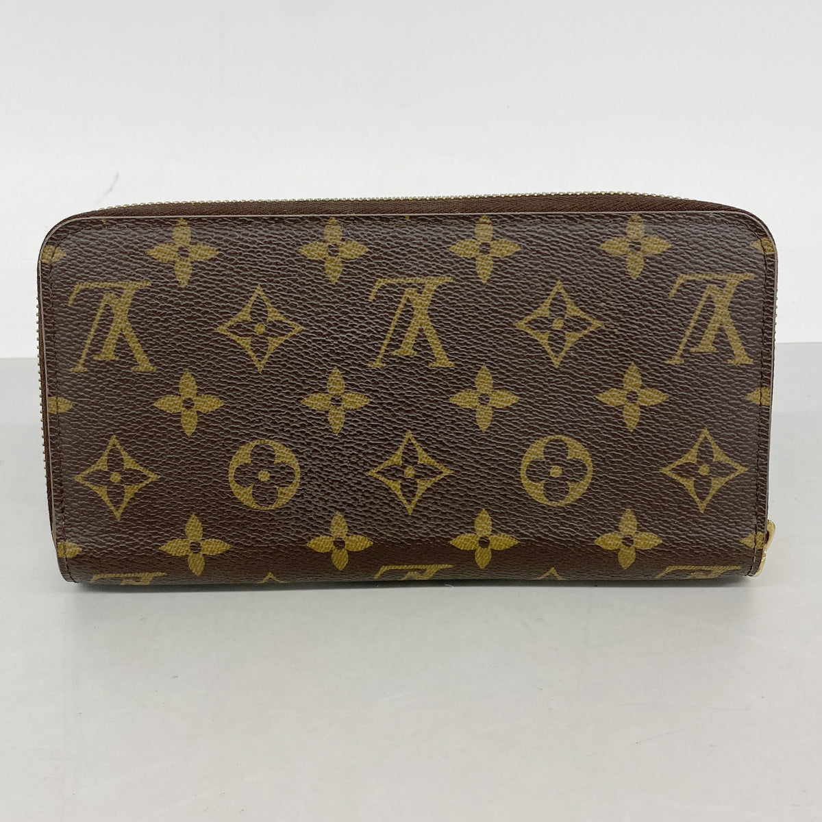 【6ib1904】ルイヴィトン 長財布 モノグラム ジッピーウォレット M42616 ブラウン【中古】メンズ レディース ユニセックス