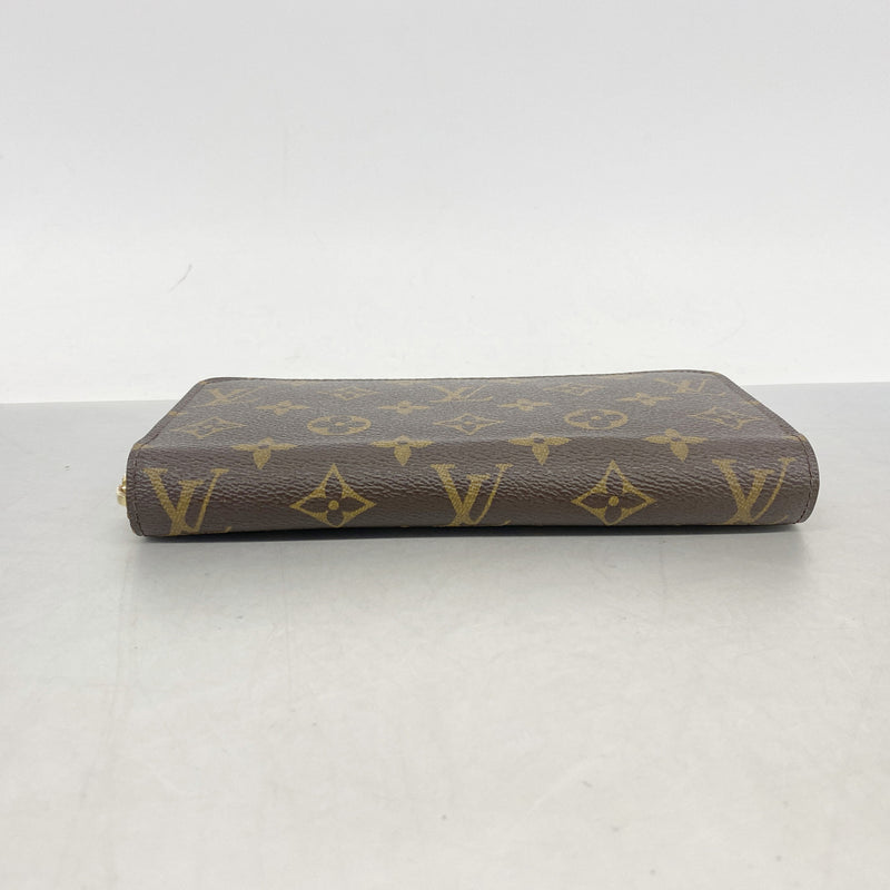 【6ib1904】ルイヴィトン 長財布 モノグラム ジッピーウォレット M42616 ブラウン【中古】メンズ レディース ユニセックス