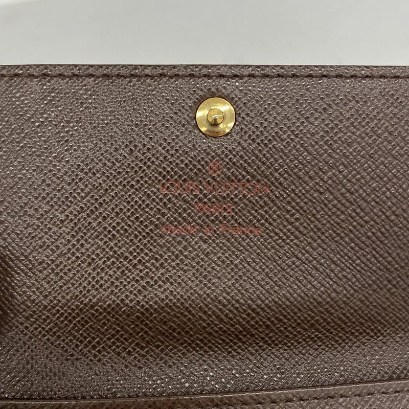 【6ib1905】ルイヴィトン キーケース ダミエ ミュルティクレ6 N62630 エベヌ【中古】メンズ レディース ユニセックス