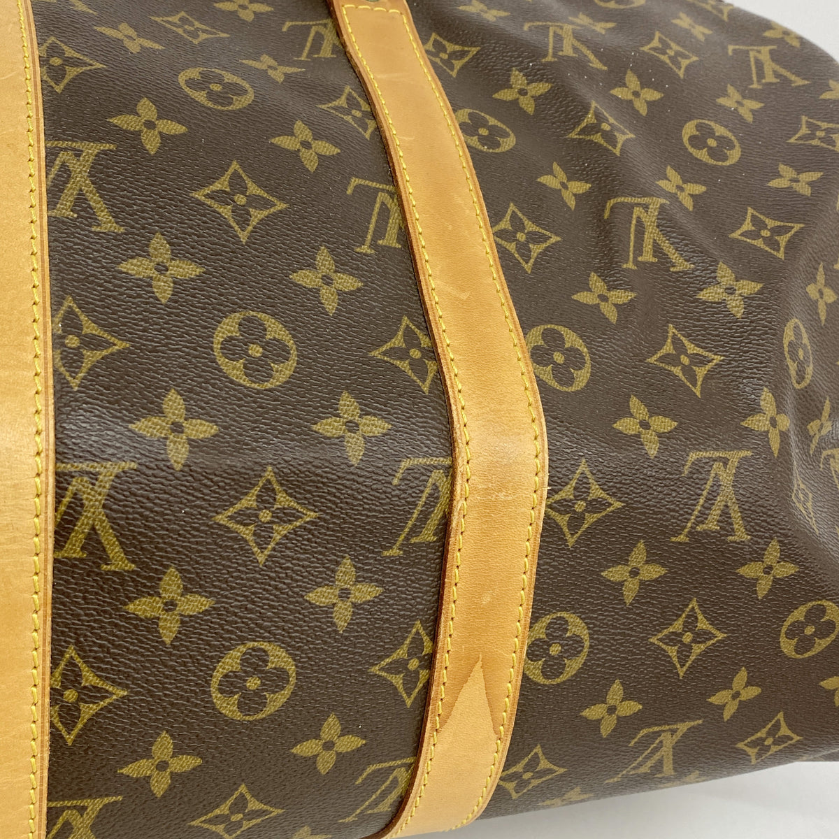 【6ib1907】ルイヴィトン ボストンバッグ モノグラム キーポル45 M41428 ブラウン【中古】メンズ レディース ユニセックス