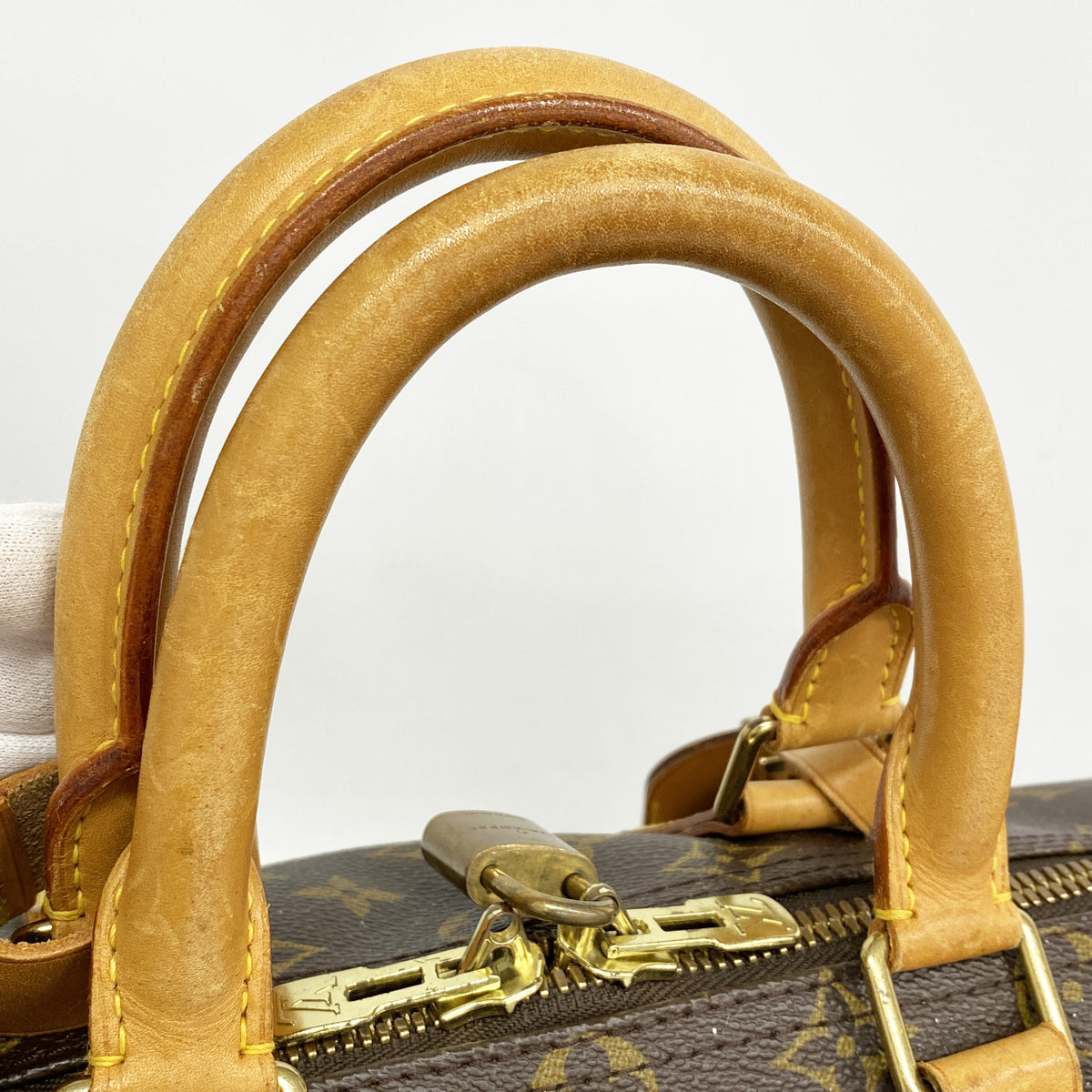 【6ib1907】ルイヴィトン ボストンバッグ モノグラム キーポル45 M41428 ブラウン【中古】メンズ レディース ユニセックス
