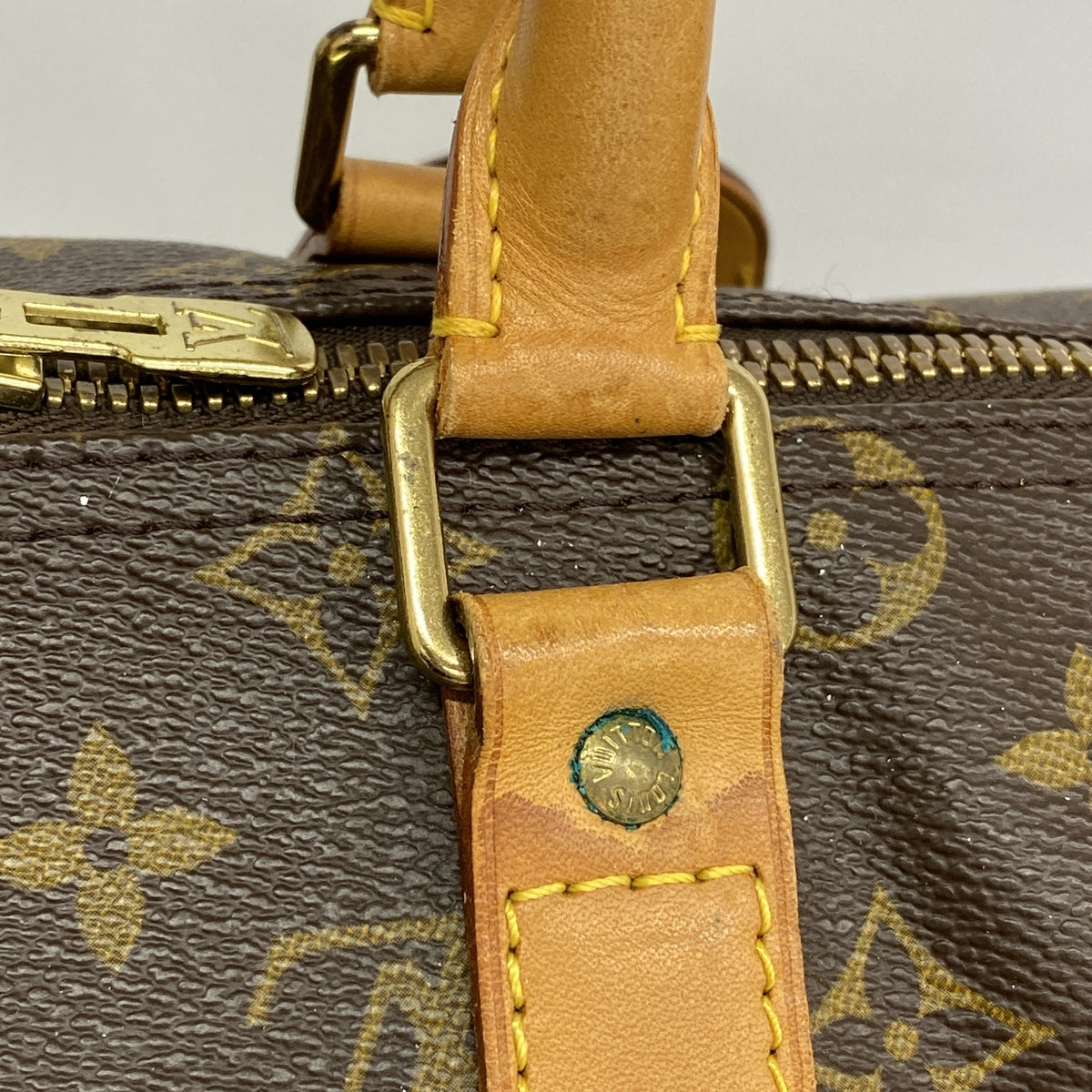 【6ib1907】ルイヴィトン ボストンバッグ モノグラム キーポル45 M41428 ブラウン【中古】メンズ レディース ユニセックス