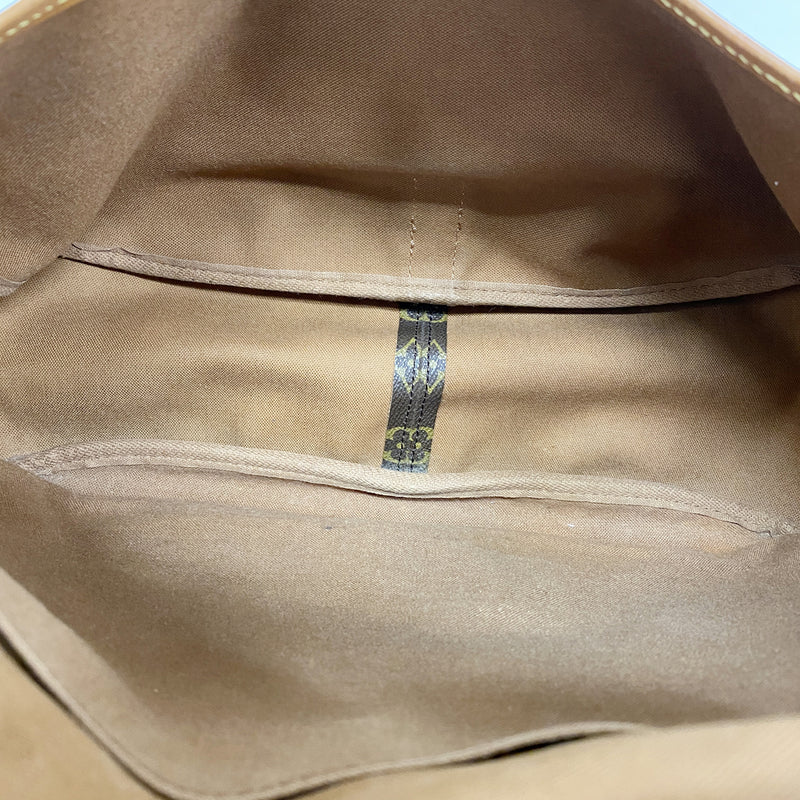 【6ib1908】ルイヴィトン ショルダーバッグ モノグラム ソミュール35 M42254 ブラウン【中古】レディース