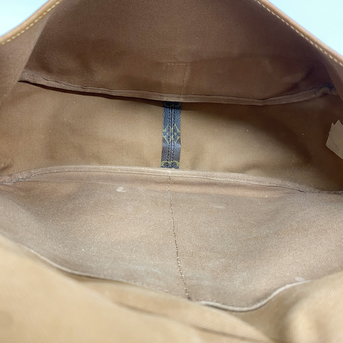 【6ib1908】ルイヴィトン ショルダーバッグ モノグラム ソミュール35 M42254 ブラウン【中古】レディース