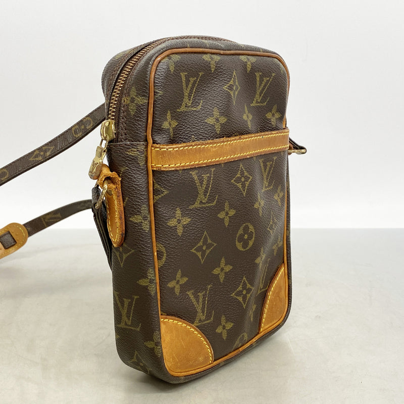 【6ib1909】ルイヴィトン ショルダーバッグ モノグラム ダヌーブ M45266 ブラウン【中古】レディース