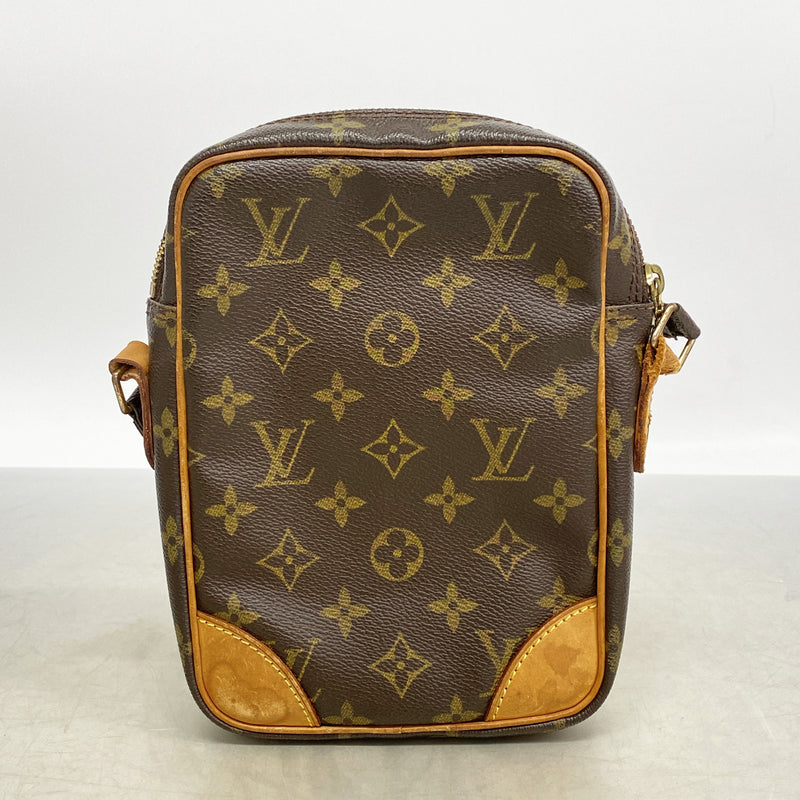 【6ib1909】ルイヴィトン ショルダーバッグ モノグラム ダヌーブ M45266 ブラウン【中古】レディース
