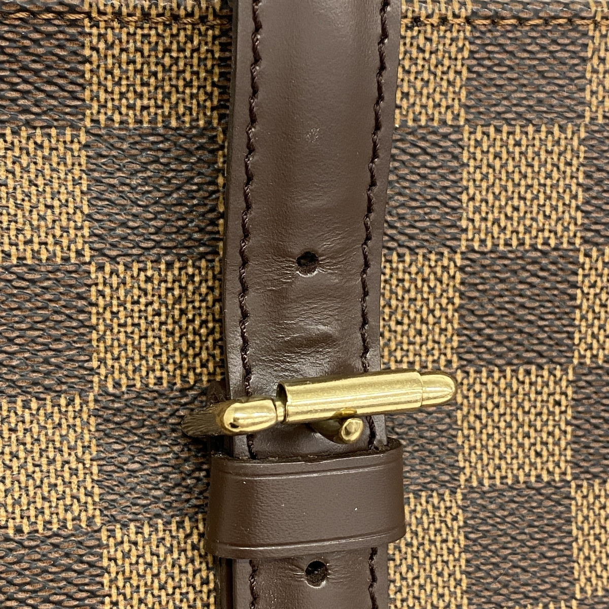 【6ib1910】ルイヴィトン ショルダーバッグ ダミエ チェルシー N51119 エベヌ【中古】レディース