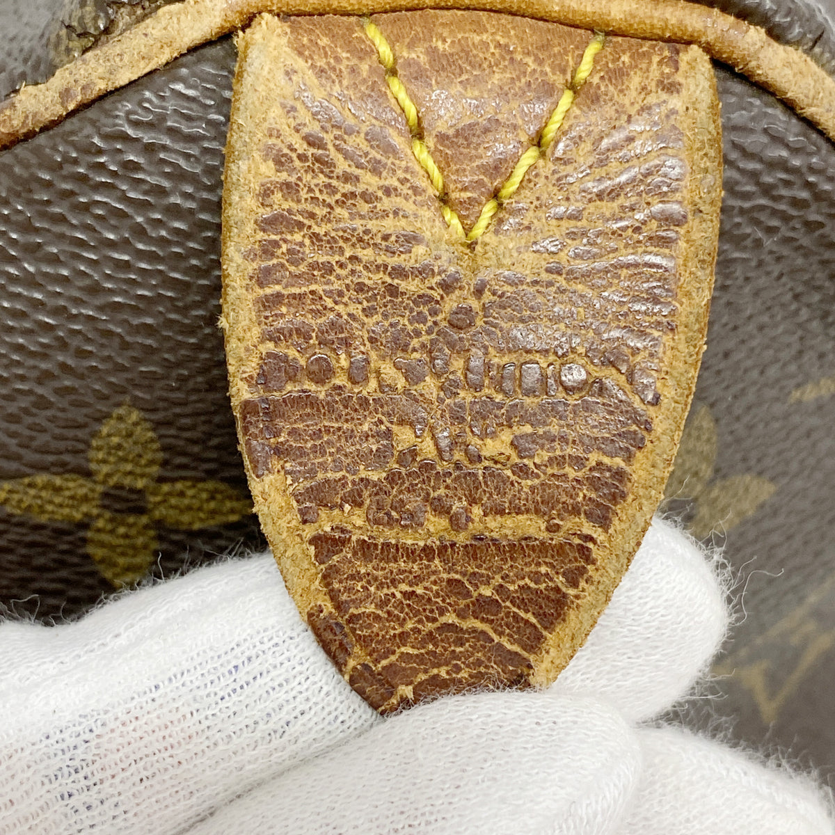 【6ib1924】ルイヴィトン ハンドバッグ モノグラム スピーディ35 M41107 ブラウン【中古】レディース