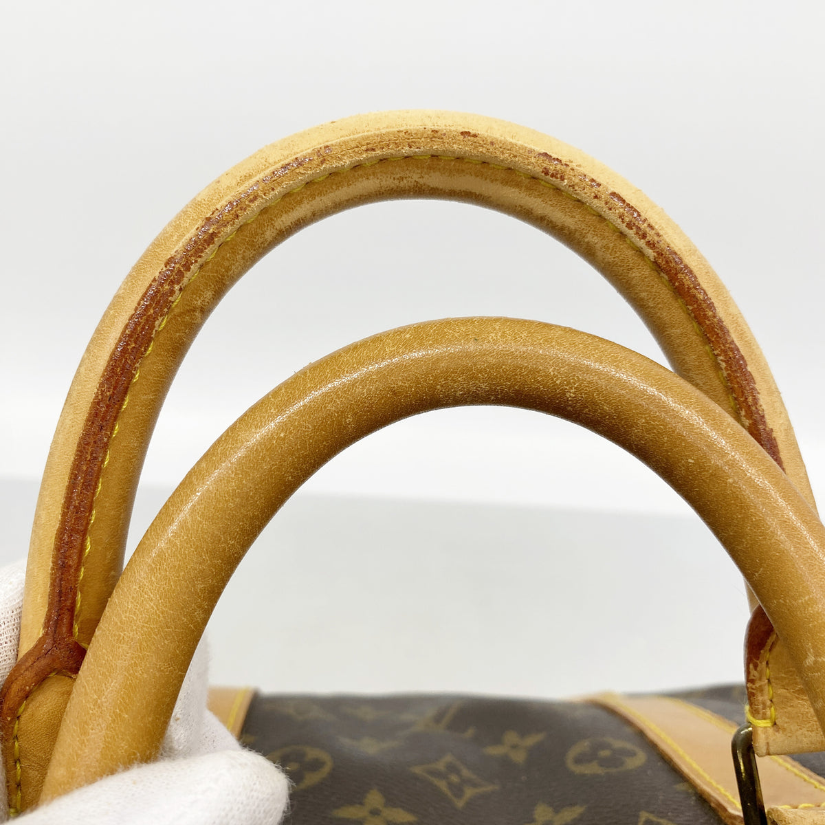 【6ib1936】ルイヴィトン ボストンバッグ モノグラム キーポルバンドリエール55 M41414 ブラウン【中古】メンズ レディース ユニセックス