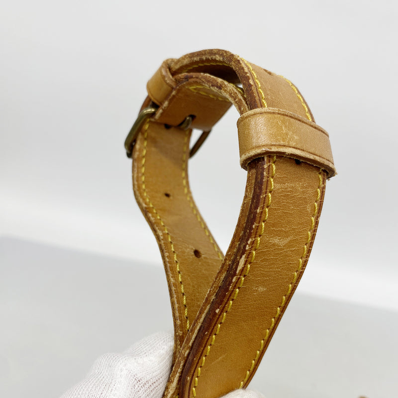 【6ib1939】ルイヴィトン ショルダーバッグ モノグラム ソミュール43 M42252 ブラウン【中古】レディース
