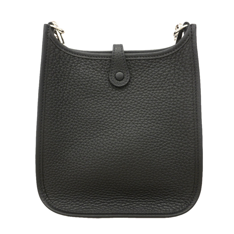 【6ib1951】エルメス ショルダーバッグ エヴリンTPM トリヨンクレマンス ブラック シルバー金具 K刻印【中古】レディース