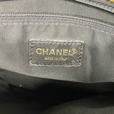 【6ib1952】シャネル ショルダーバッグ キャビアスキン ブラック ゴールド金具【中古】レディース
