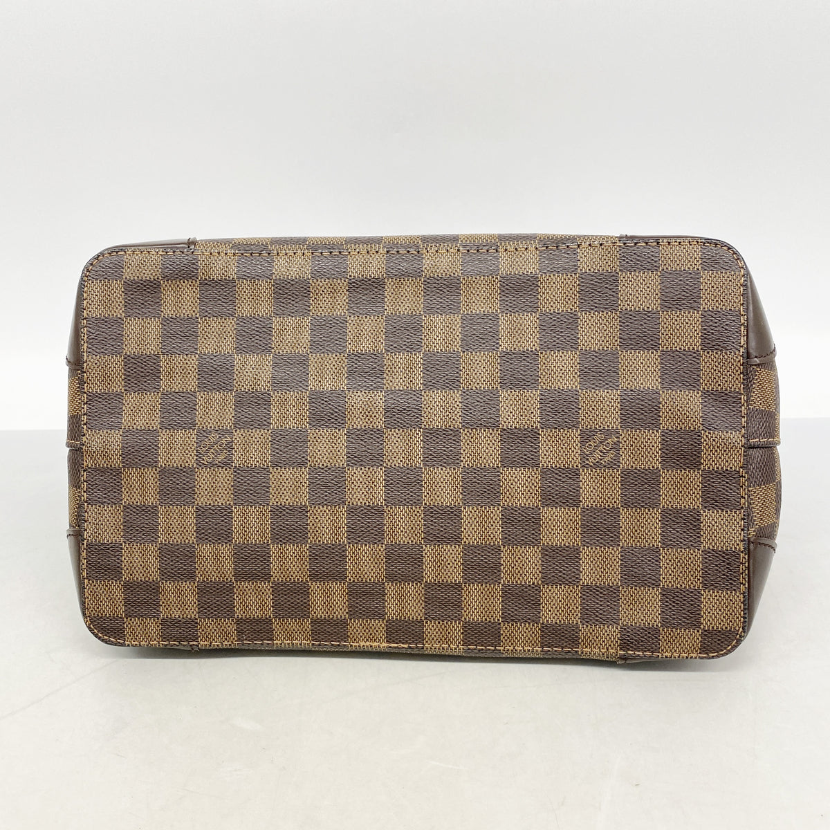【6ib1960】ルイヴィトン トートバッグ ダミエ ハムステッドMM N51205 エベヌ【中古】レディース