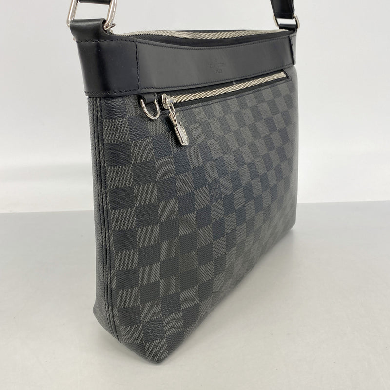 【6ib1966】ルイヴィトン ショルダーバッグ ダミエ・グラフィット ミックPM N40003 ブラック【中古】メンズ