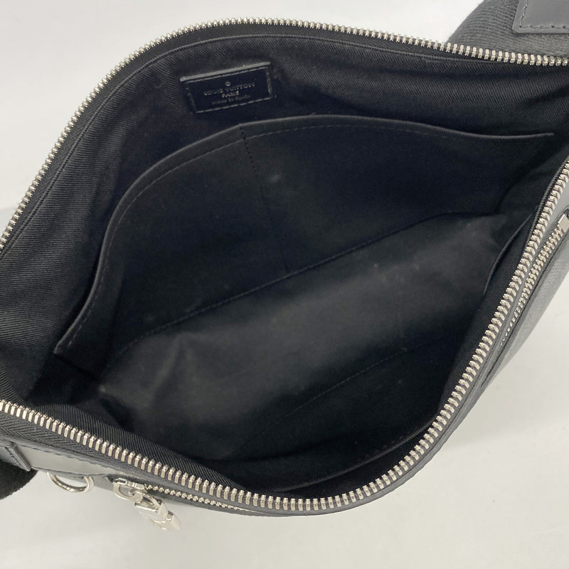 【6ib1966】ルイヴィトン ショルダーバッグ ダミエ・グラフィット ミックPM N40003 ブラック【中古】メンズ