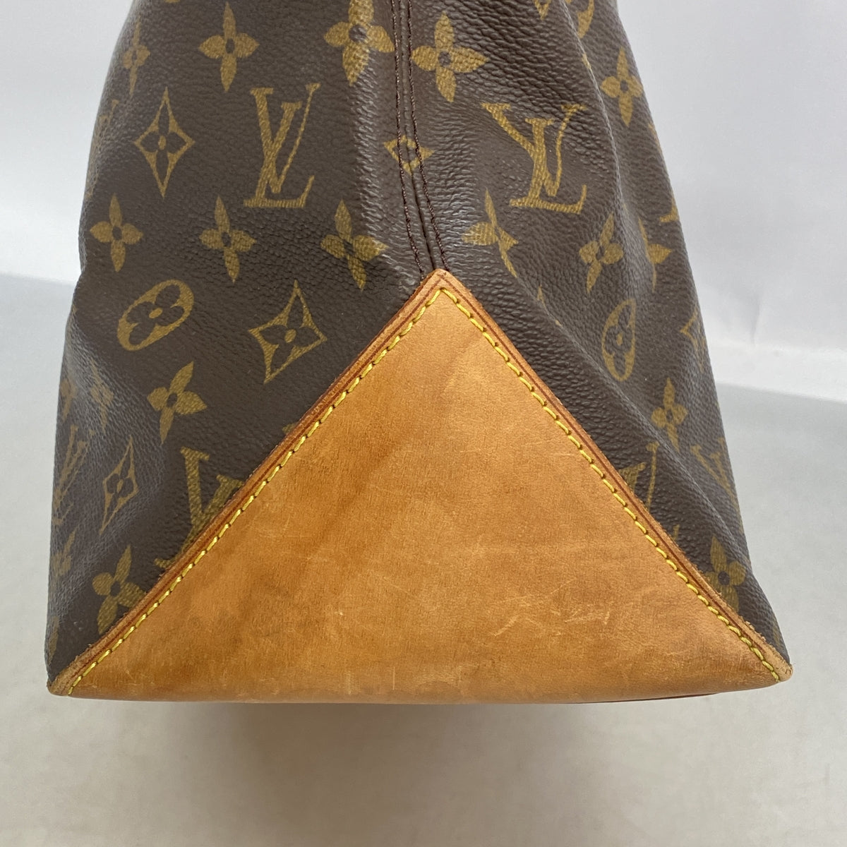 【6ib1968】ルイヴィトン トートバッグ モノグラム カバメゾ M51151 ブラウン【中古】レディース